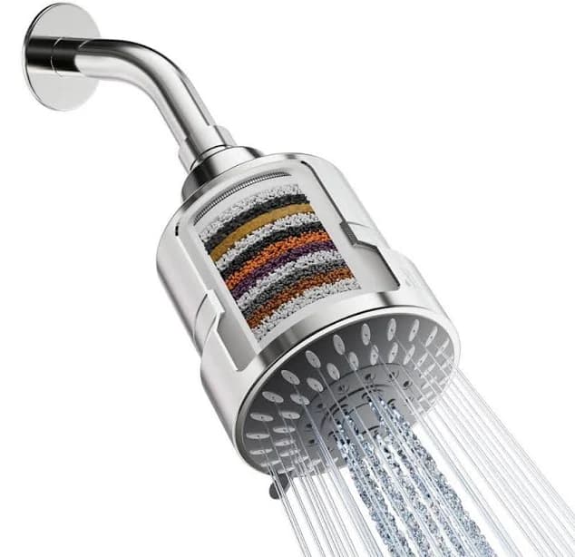 Mist 5-Mode High Pressure Filtered Shower Head