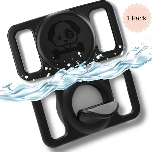 PawFurEver Waterproof Dog & Cat AirTag Collar Holder