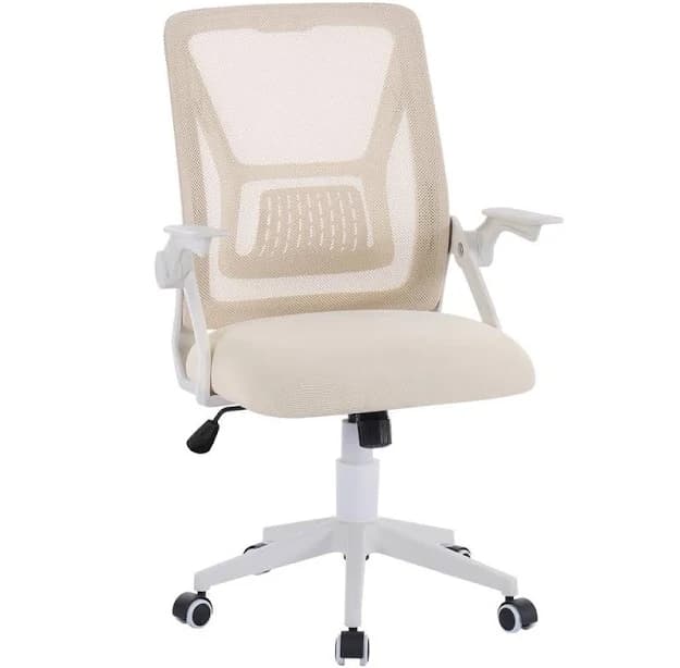 VECELO Office Chair for Computer Task Work Fabric Swivel Ergonomic Task Chair