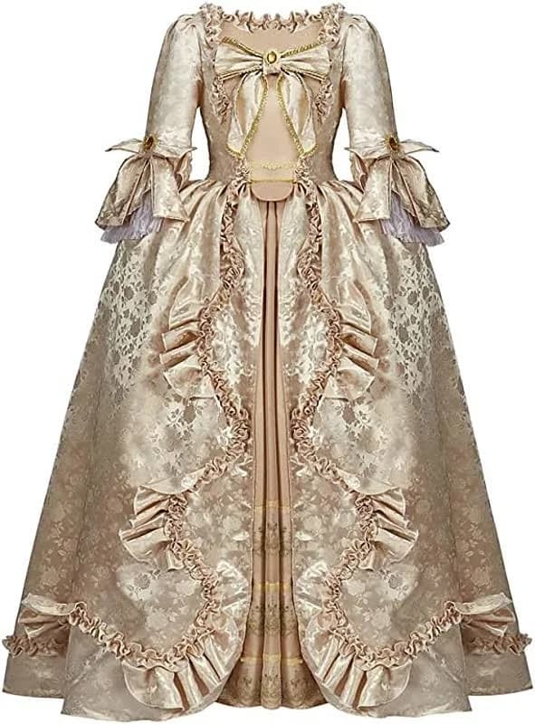 Victorian Renaissance Princess Colonial Period Prom Dress