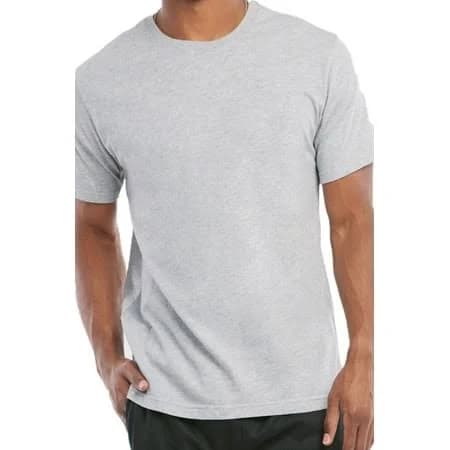 Couver Men's Light Weight Cotton Crew Neck Short Sleeve T-Shirt