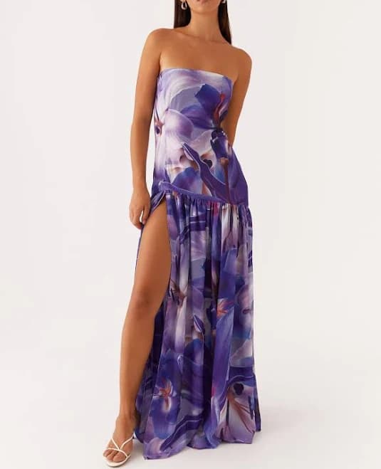 Eden Strapless Maxi Dress