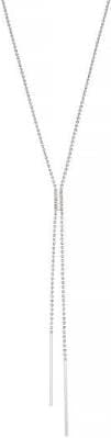 Vieste Women's Simulated Crystal Lariat Necklace