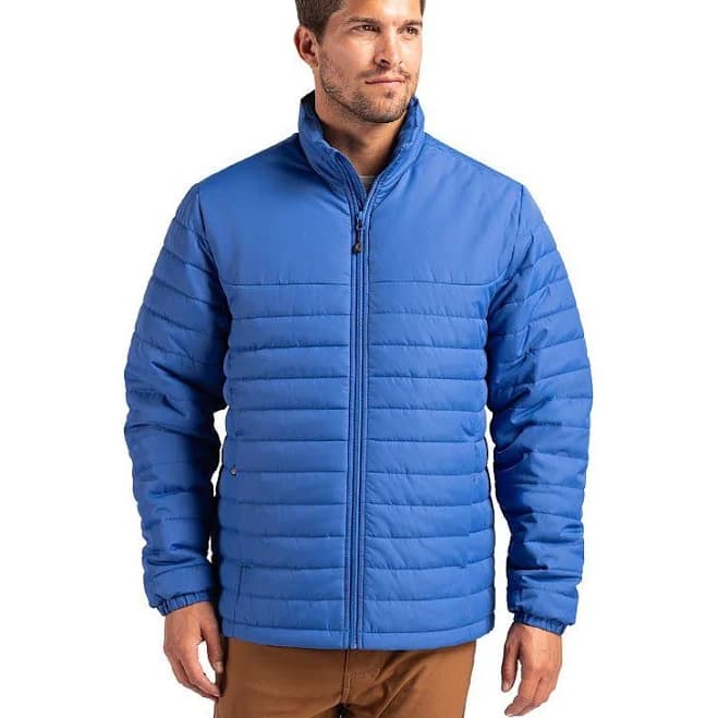 Clique Men's Elevation Eco Full Zip Water Resistant Puffer Jacket