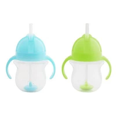 Munchkin Any Angle Click Lock Weighted Straw Trainer Cups