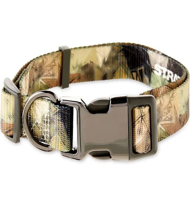 Vibrant Life Large Camo Patterned Dog Collar