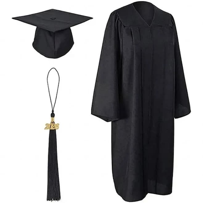 Tassel Cap, Gown, and Cap