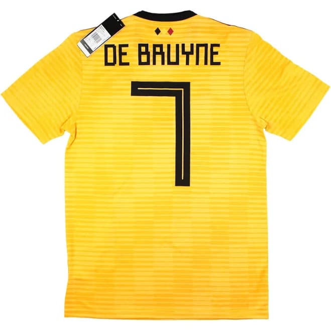 Adidas Men's De Bruyne #7 Away Soccer Jersey