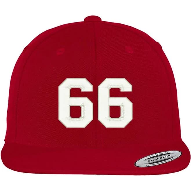 Collegiate Varsity Font Embroidered Snapback Cap