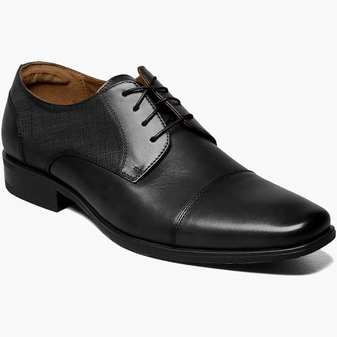 Florsheim Men's Jackson Cap Toe Leather Oxfords