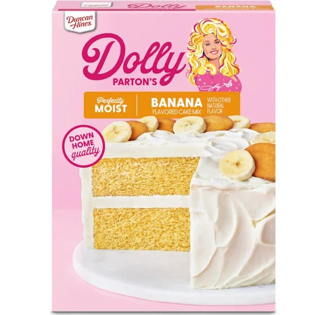 Duncan Hines Dolly Parton's Favorite Banana Flavored Cake Mix