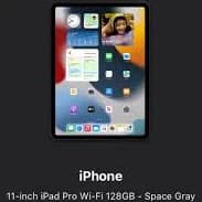 ipad pro 11inch space gray w/ apple pencil and pink keyboard case