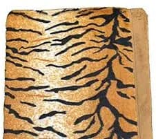Faux Fur Throw - Tiger