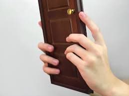 1/6 Scale Dollhouse Internal Door With Doorhandle, 4 Horizontal Panel Miniature Wooden Doors - Etsy UK