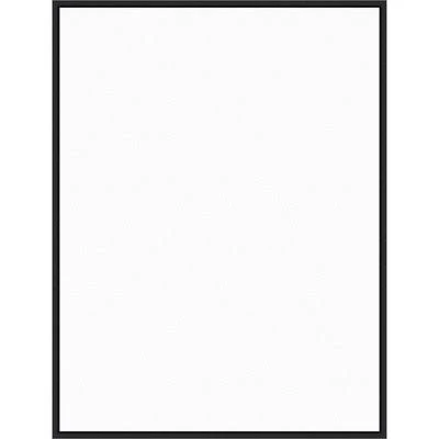 Amanti Art Framed Blank White Canvas for DIY Artwork, Crafts, and Painting