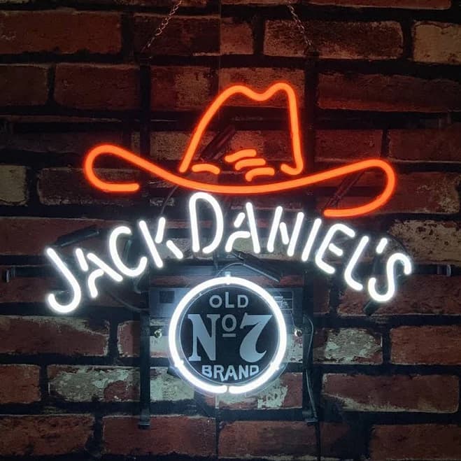 Jack Daniel's Old No.7 Whiskey Neon Signs
