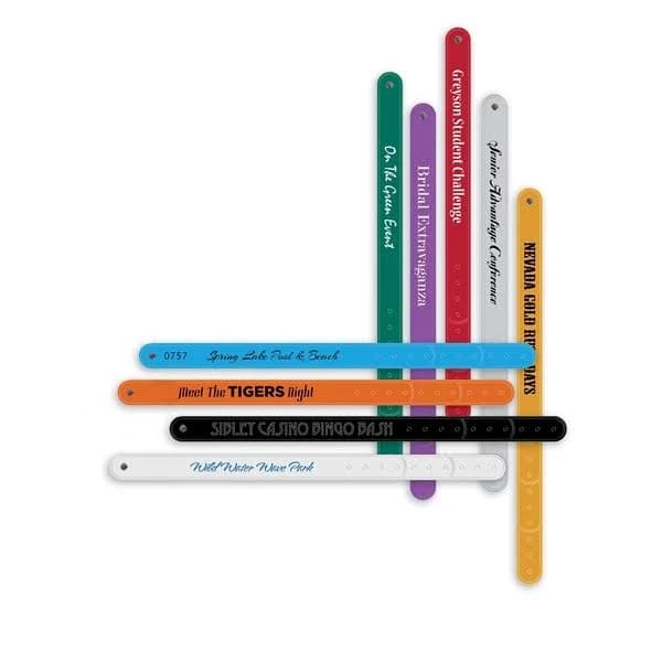 Promotional Vinyl Wristlok Hospital Wristbands