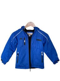 London Fog Full Zip Jacket Blue Winter Coat Boys Size 6 Excellent Condition | eBay