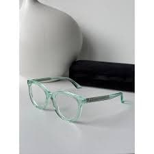 NEW Gucci GG1687O Clear Green Round Eyeglasses Frames
