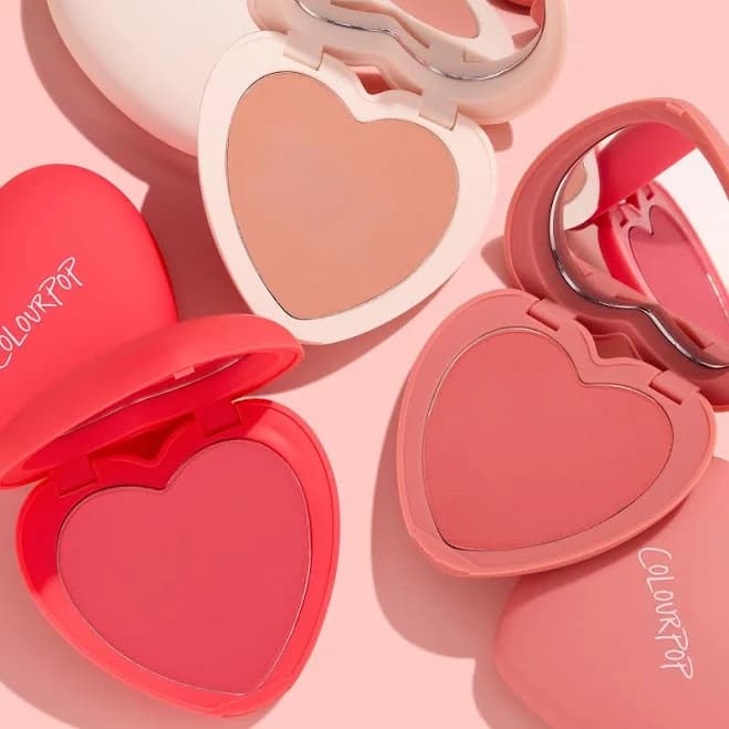 Current Crush Heart Powder Cheek Blush Set | ColourPop
