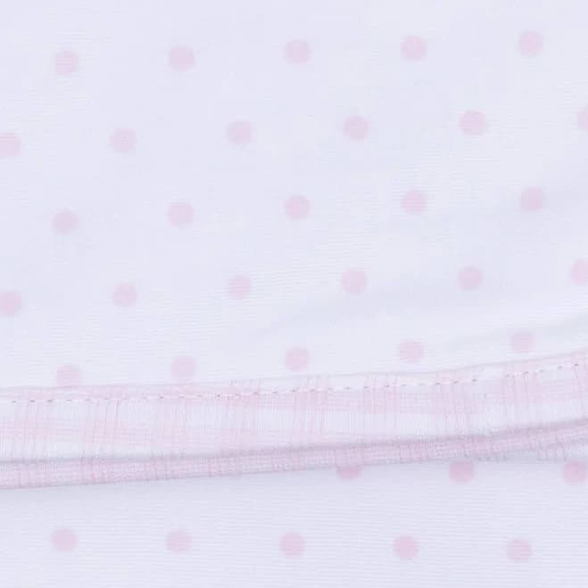Gingham Dots Bib
