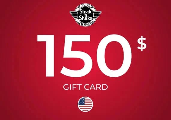 Steak 'n Shake Gift Card 150 USD Key