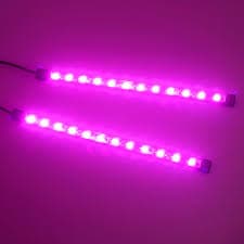 Pink LED Strip Lights 2in1 Light Ambient Light Strip Flexible Color for TV, Home, DIY Interior and Exterior Decoration : Amazon.sg: Automotive