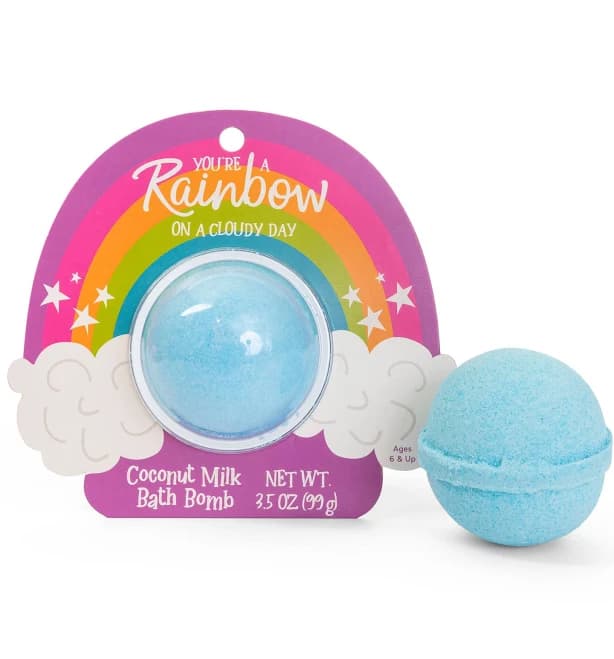 Cait + Co Rainbow Bath Bomb