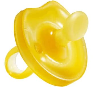 Orthodontic Pacifier with Butterfly Shield