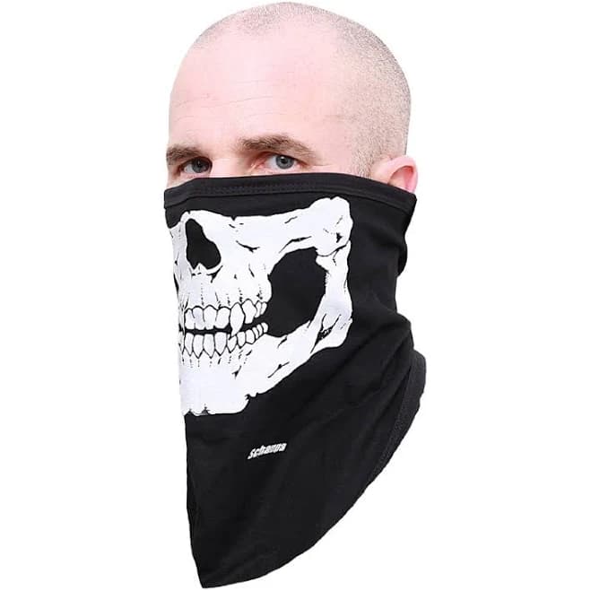 Schampa Traditional Skull Stretch Face Mask