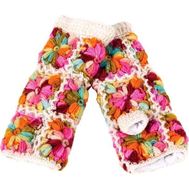Nirvanna Designs Crochet Flower Handwarmers