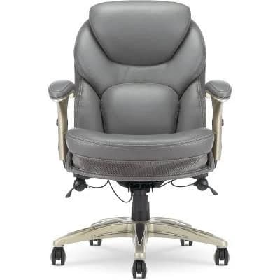 Serta Bonded Leather Office Chair with True Wellness BIM Tech