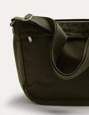 Marks & Spencer Canvas Cross Body Bag