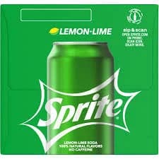 Sprite Lemon Lime Soda Cans