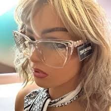 True Religion | Accessories | New Original True Religion Square Sunglasses Oversized Acetate Black Rhinestones | Poshmark