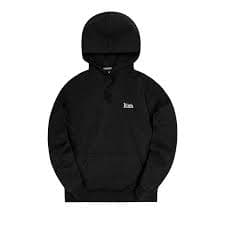 Buy Kith Compact Knit Williams III Hoodie 'Black' - KH2507 100 | GOAT IT