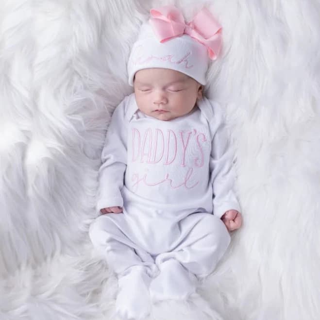Junie Grace Personalized Daddy's Girl Outfit