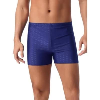 Inspire Chic Men's Casual Elastic Waist Swimming Trunks