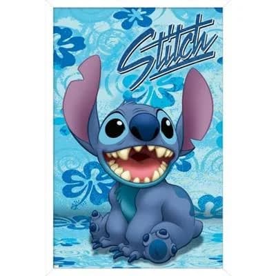 Disney Lilo and Stitch Sitting Wall Poster
