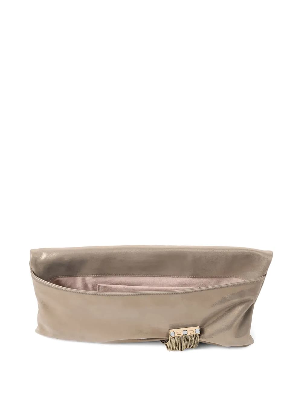 Jimmy Choo Zandra Clutch Bag | Gold | FARFETCH