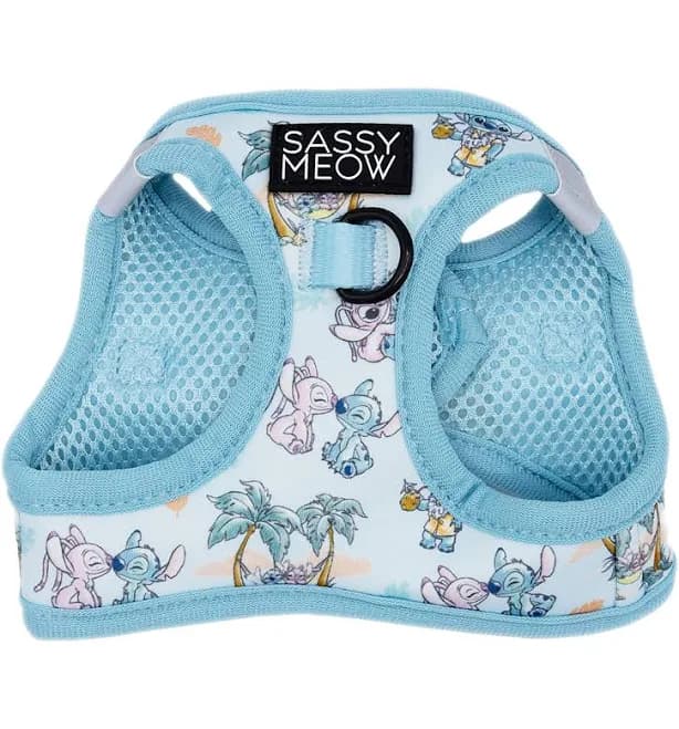 Sassy Meow Stitch Cat Harness