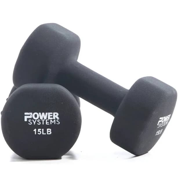 Power Systems Premium Neoprene Coated Dumbbell