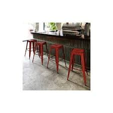 Carnegy Avenue Stackable Metal Outdoor Bar Stool (4-Pack) CGA-ET-165213-KE-HD - The Home Depot