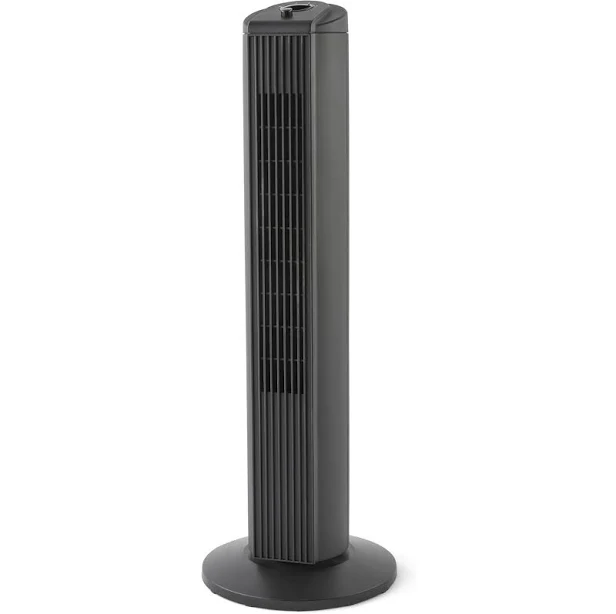 Mainstays 28" Tall 3-Speed Oscillating Tower Fan