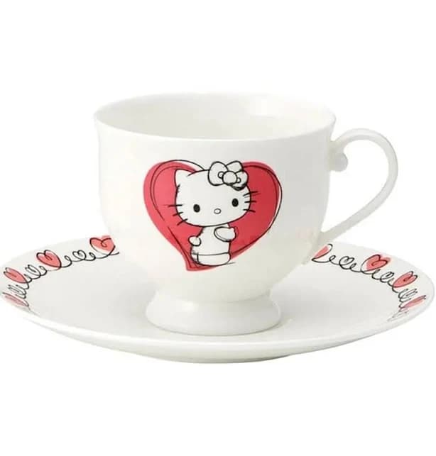 Sanrio Hello Kitty Mug & Plate Set