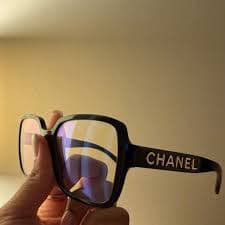CHANEL | Accessories | Chanel Black And Gold Square Sunglasses | Poshmark