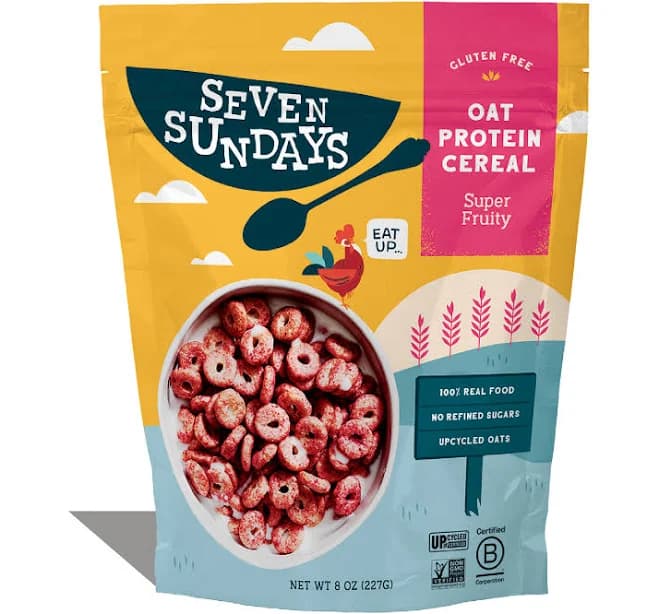 Seven Sundays Oat Protein Super Fruity Cereal