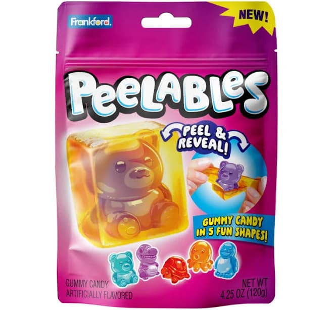 Frankford Peelables Assorted Animal Gummy Candy