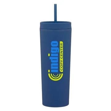 Sample - Promotional 17 oz Dash Double-Wall Acrylic Tumbler With Straw