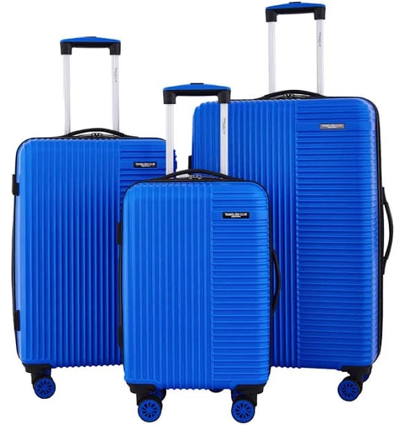 Travelers Club Basette 3-Pc. Hardside Luggage Set